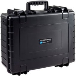 B&W Outdoor Case typ 6000 svart med skuminteriör