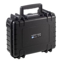 B&W Outdoor Case typ 1000 svart med skuminteriör