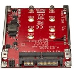 StarTech.com Dual-Slot M.2-enhet till SATA-adapter fÃ¶r 2,5"