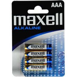 Maxell LR03 (AAA) batterier 4-Pack