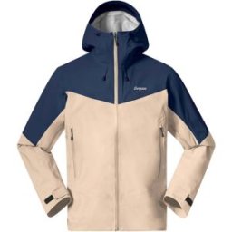 Bergans Men's Rabot Allround 3L Shell Jacket Warm Sand/Navy Blue S