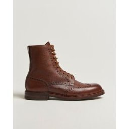 Crockett & Jones Islay Boot Tan Scotch Grain Calf