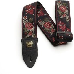 Ernie Ball 4142 Axelband - Red Rose