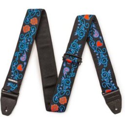 Dunlop JH24 Jimi Hendrix Blacklight Monterey Blue Strap
