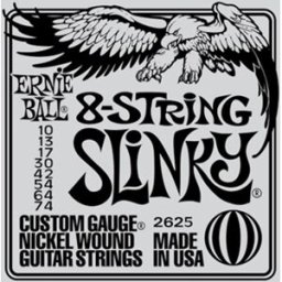Ernie Ball 2625 Slinky 8-string 010-074