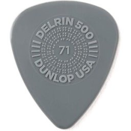 Dunlop Plektrum Delrin 500 Prime Grip 0,71 450P071 - 12/PLYPK