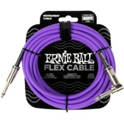 Ernie Ball 6466 Flex Instrumentkabel - Lila