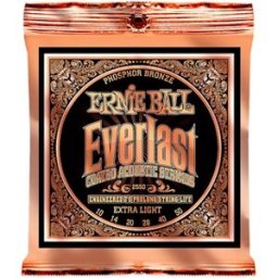Ernie Ball 2550 Everlast Coated Phosphor Bronze 010-050