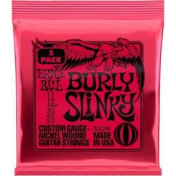 Ernie Ball 3226 Burly Slinky 011-052 3-pack