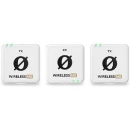 Rode Wireless Me Dual Compact Wireless Mic System White