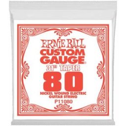 Ernie Ball 11080 Nickel Wound 31 Inch Taper 080