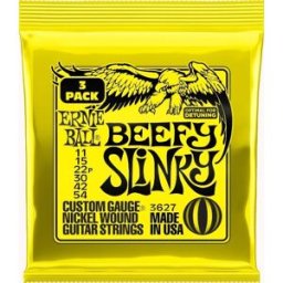 Ernie Ball 3627 Beefy Slinky 011-054 3-pack