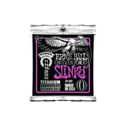 Ernie Ball 3120 Coated Titanium RPS Power Slinky 011-048