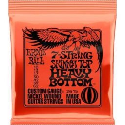Ernie Ball 2615 Skinny Top Heavy Bottom 7-string 010-062
