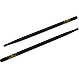 Zildjian 5A Acorn Black Hickory Drumsticks Wood Tip