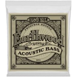 Ernie Ball 2070 Earthwood Acoustic Bass Phosphor Broonze 045-095