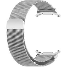 Tiera Samsung Galaxy Watch Ultra Milanese mesh-armband silver