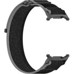Tiera Samsung Galaxy Watch Ultra nailonarmband svart