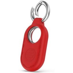 Tiera silikon Samsung Galaxy SmartTag 2 hållare röd