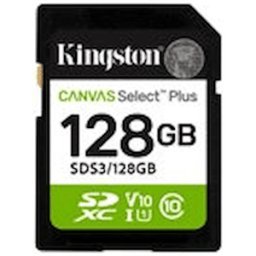 Kingston Canvas Select Plus - Flash-minneskort - 128 GB - Video