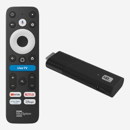 Google TV Stick 4K – TS UP Smart TV-dongle med HDR10+ & Dolby Atmos