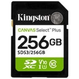 Kingston Canvas Select Plus - Flash-minneskort - 256 GB - Video