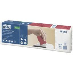 TORK Servett Pre N4 2-lag borde 1000/fp