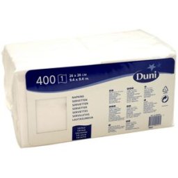 NO BRAND Servett 1-lags 24cm 500/fp