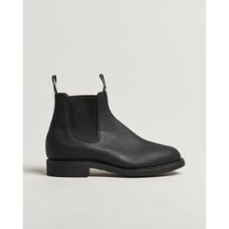 R.M.Williams Gardener G Boot Greasy Kip Black