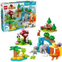 Lego Duplo 3-i-1 Vilda djurfamiljer