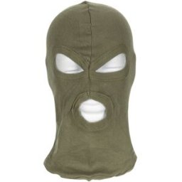 MFH - Max Fuchs MFH Balaclava 3-Håls Tunn (Färg: OD Grön)