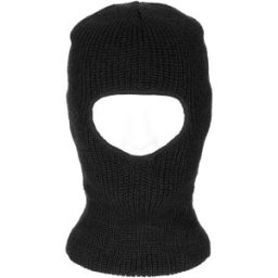 MFH - Max Fuchs MFH Balaclava 1-Håls Acryl (Färg: Svart)