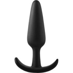 Dream Toys Dreamtoys - Smooth Anal Plug - Black - S