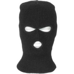 MFH - Max Fuchs MFH Balaclava 3-Håls Acryl (Färg: Svart)