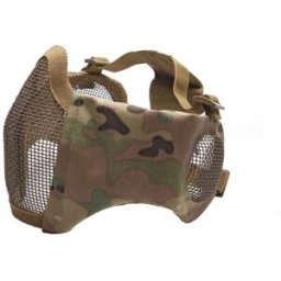ASG Metal Mesh Mask with Cheek Pads and Ear Protection (Färg: Multicam)