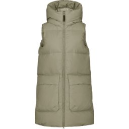 Dolomite Women's Fitzroy H Vest Long Safari Brown S