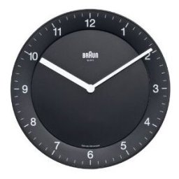 Braun BC06B Väggklocka 20cm