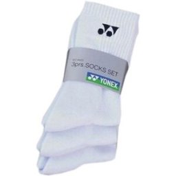 Yonex Premium Socks 3-pack White