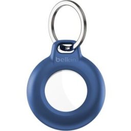 Belkin Secure Holder Airtag Waterproof Keyring, Blue