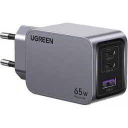 Ugreen Nexode Pro 65w 3-Ports Gan Väggladdare Med 100w Usb-C Kabel