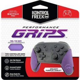 Kontrolfreek Performance Grips Galaxy Purple - Switch Pro