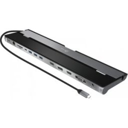 J5create Usb-C Triple Display Dockningsstation - 100w Pd Adapter