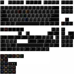 Kbdfans Pbtfans Retro Dark Lights R2 - Base Kit