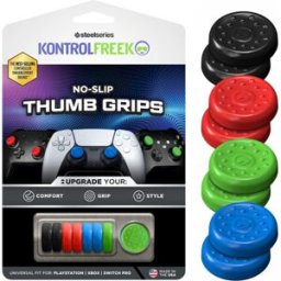 Kontrolfreek Universal No-Slip Thumb Grips 8p - (Ps/xbox/switch Pro)