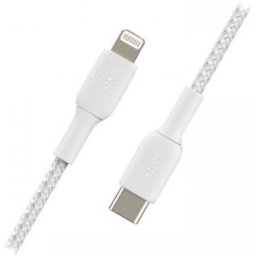 Belkin Usb-C Till Lightning Kabel - 1m - Vit