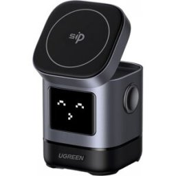 Ugreen Uno 2-In-1 Qi2 Trådlös Laddare 15w