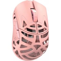 Wlmouse Beast Miao - Trådlös Gamingmus - Rosa [Omron Opticals]
