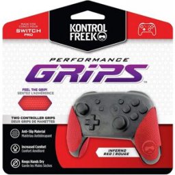 Kontrolfreek Performance Grips Inferno Red - Switch Pro