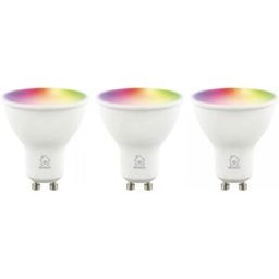 Deltaco Smart Home Rgb Led Lampa Gu10 Wifi 4.7w - 3-Pack