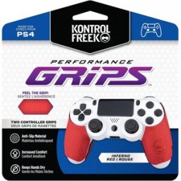 Kontrolfreek Performance Grips Inferno Red - Ps4